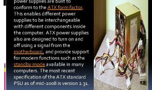 The Role of Power Supply Units in Computers Unveiled