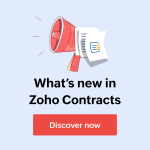 Zoho Contracts Simplifying Contract Management For You