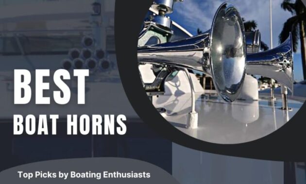 How to Select the Right Boat Horn for Your Needs