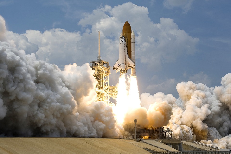 Rocket Launch Take Off · Free photo on Pixabay Space Saving Wall Shelves for Rental Apartments